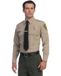 MEN's California Department of Corrections & REHAB (CDCR) Class "A" Tropical Shirt